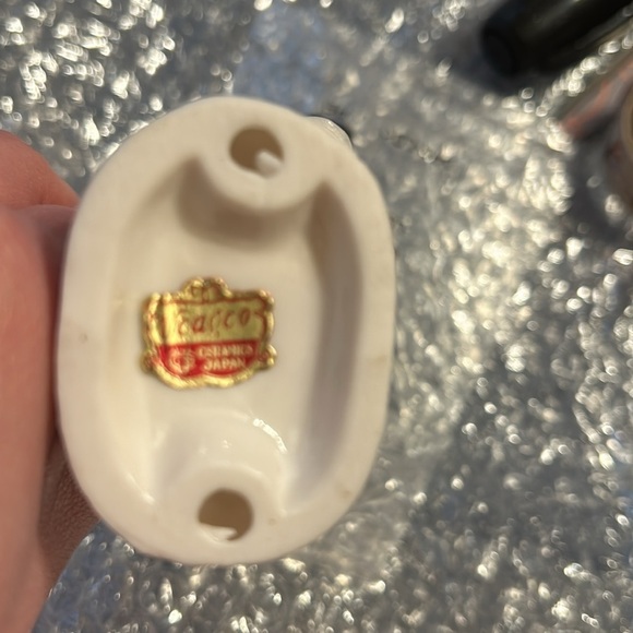 Vintage Japanese Ceramic Porcelain August Birth Month Angel - Picture 4 of 5